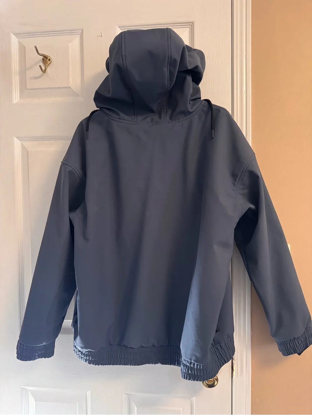 DOPE Navy Blue Ski Anorak Jacket with Hood - Picture 3 of 3